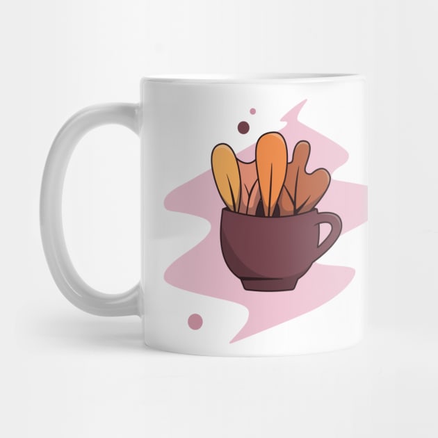 Coffee and plant by OgyDesign